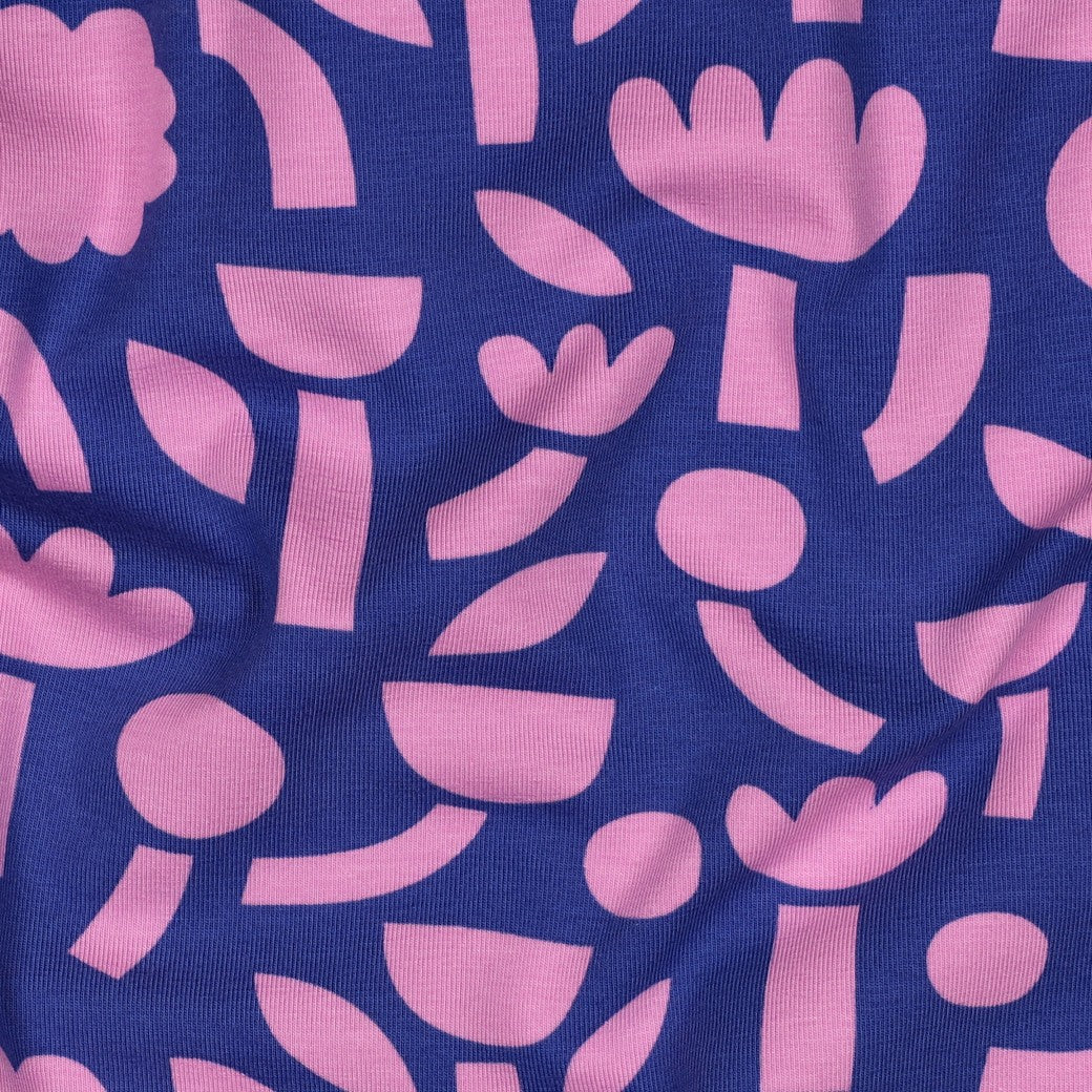Jersey GOTS Blumen Jennifer Bouron